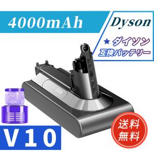 Dyson（ダイソン） Dyson V10 SV12 バッテリー 互換 交換用 壁掛け