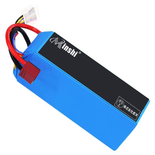 1年保証 22.2V 3300mAh 100C 136x45x48 mm Tプラグ互換リポバッテリー...