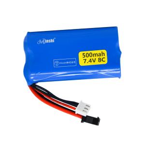 ラジコン バッテリー 7.4V 1500mah T型 2S : RC-PARTS-SHOP - 通販