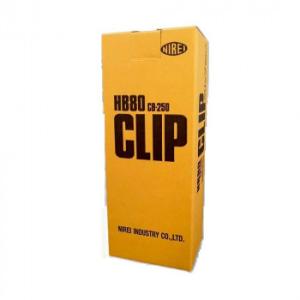 仁礼工業　フリーサイズ結束ベルト　しめしめ80　スペアクリップ　250個　HB80CB-250　B・...
