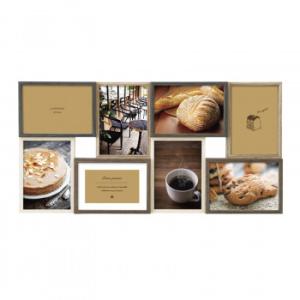 ラドンナ フォトフレーム 写真立て インテリアフレーム ブラウン DF95-80