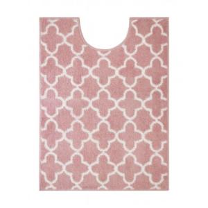 オカトー　モロッカン　ロングトイレマット　80×60cm　ピンク