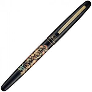 呉竹 くれ竹万年毛筆　蒔絵物語 秋息吹　黒 DU185-215
