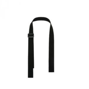 INAZUMA イナズマ アクリルテープ持ち手 約80cm 2本手 (11)黒 YAT-8030