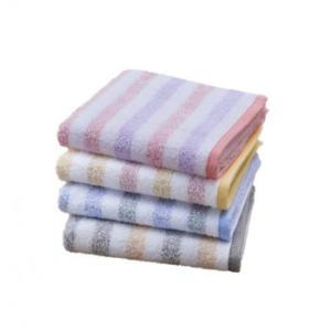 泉州産マジックボーダーフェイスタオル 4色組 K-2018-4