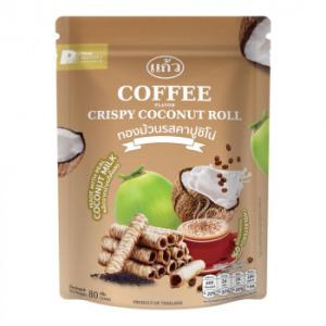 ゲーオ クリスピーココナッツロール　コーヒー 80g 16個セット 0106-00002