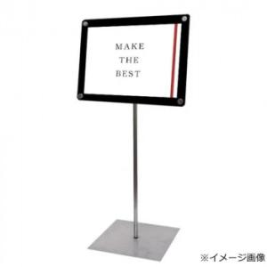 TOKISEI 常磐精工 インフォメーションアクリルスタンド80 A3横ブラック INFA80-A3...