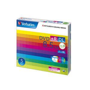 ds-(まとめ) バーベイタム データ用DVD+R DL 8.5GB 8倍速 ワイドプリンターブル ...
