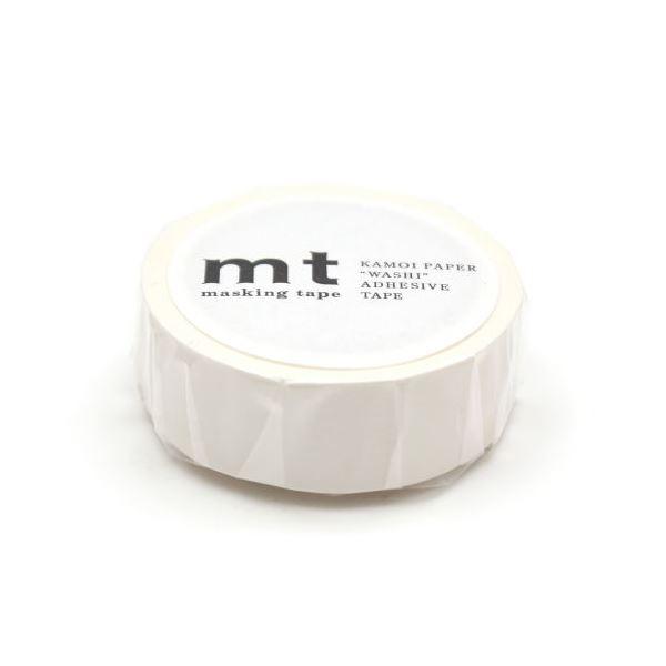 (まとめ) カモ井加工紙 mt 1P マットホワイト MT01P208R 〔×15セット〕