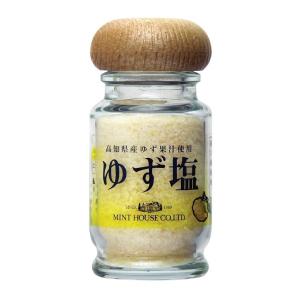 ミントハウス ゆず塩 50ｇ　高知県産ゆず果汁使用　粗塩