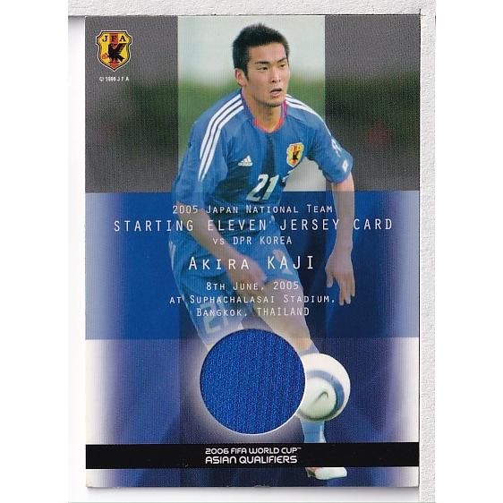 06 サッカー日本代表 最終予選突破記念セット 加地亮 ジャージカード 500枚限定