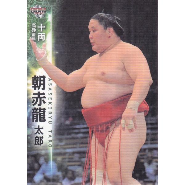 15BBM大相撲カード #56 朝赤龍
