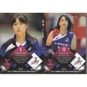 18-19 Vリーグオフィシャルカード 女子 トヨタ車体 #08 辻彩乃