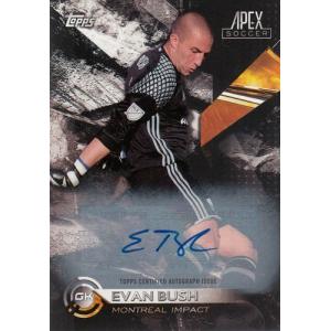 16 TOPPS MLS APEX エバン・ブッシュ 直筆サインカード｜mintkashii