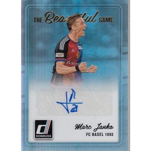 16 PANINI DONRUSS マルク・ヤンコ THE BEAUTIFUL GAME 直筆サイン...