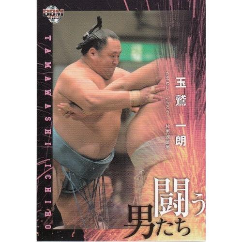 17BBM大相撲カード 魂 #49 闘う男たち 玉鷲一朗