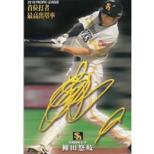 19カルビープロ野球チップス第1弾 通販 激安 タイトルホルダーカード T 09 柳田悠岐