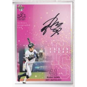 25BBM オリックス・バファローズ 福田周平 直筆サインカード 57