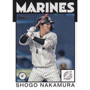 21 TOPPS NPB ベースボールカード 中村奨吾 インサート 1986 TOPPS Baseball｜mintkashii