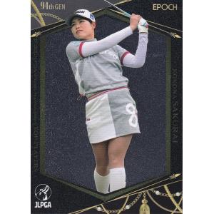 22EPOCH JLPGA 女子ゴルフ TOP PLAYERS 原英莉花 直筆サインカード