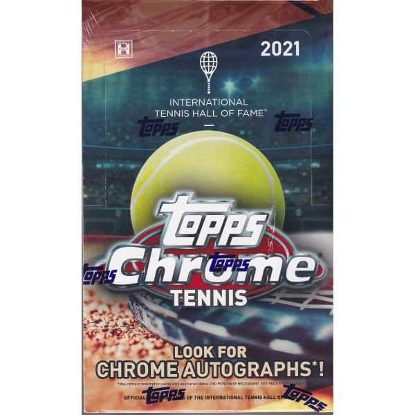 テニスボックス 2021 TOPPS CHROME TENNIS HOBBY