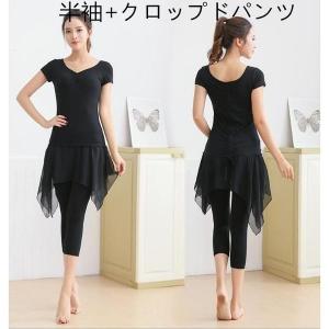 セットベリーダンス衣装無地4タイプレッスン着ストレッチ素材フィットネスチュールシンプルステージ衣装ヨガ練習服Vネック