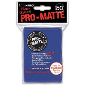 Ultra・PRO 通常サイズカード用 デッキプロテクタースリーブ PRO-MATTE ブルー[50...