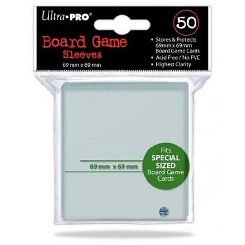 Ultra・PRO ボードゲーム用 カードスリーブ(69 x 69mm対応)[50枚入り]