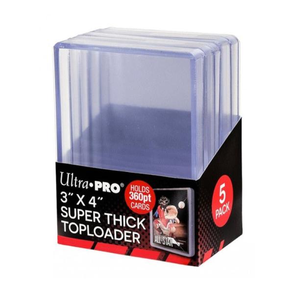 Ultra・PRO トップローダー 極厚型カード用 360pt(9.1mm) [5枚入り][1ボック...
