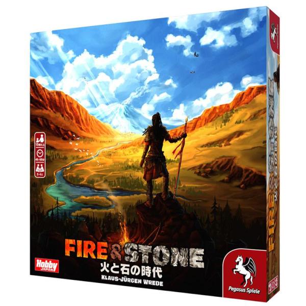 2〜4人用 対象年齢:10歳以上 火と石の時代 日本語版(ボードゲーム)