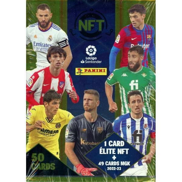 SOCCER 2022-23 PANINI MEGACRACKS NFT ELITE BOX LAL...