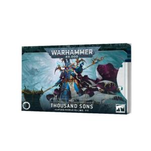 インデックスカード:サウザンド・サン(日本語版)【ウォーハンマー:40000】INDEX CARDS: THOUSAND SONS(JPN) (WARHAMMER 40k)｜mintplus