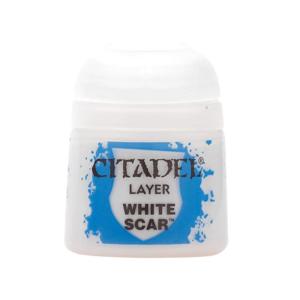 【シタデルカラー】レイヤー:ホワイト・スカー/LAYER:WHITE SCAR 水性塗料 ペイント CITADEL ウォーハンマー｜mintplus