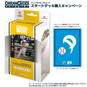 プロ野球カードゲーム DREAM ORDER パ・リーグスタートデッキ 福岡ソフトバンクホークス