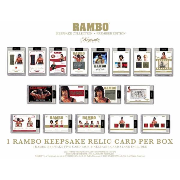 2024 SUPER BREAK RAMBO KEEPSAKE COLLECTION PREMIER...