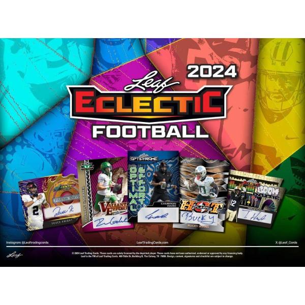 NFL 2024 LEAF ECLECTIC HOBBY[1ボックス]