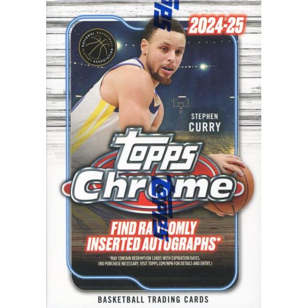NBA 2024-25 TOPPS CHROME VALUE BOX[1ボックス]