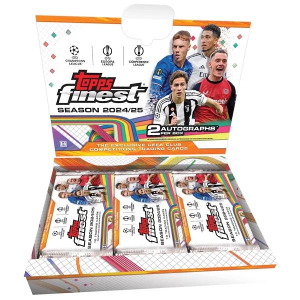 2024-25 TOPPS FINEST UEFA CLUB COMPETITIONS[1ボックス]