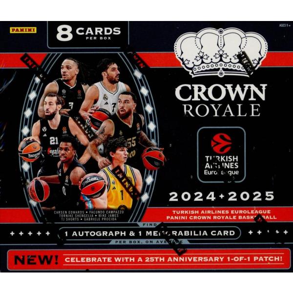 NBA 2024-25 PANINI CROWN ROYALE EUROLEAGUE HOBBY[1...