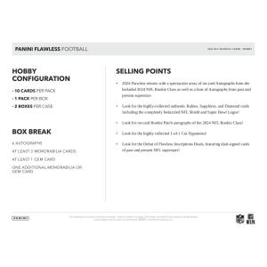 NFL 2024 PANINI FLAWLES...の詳細画像5