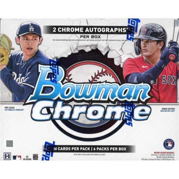 MLB 2025 TOPPS BOWMAN CHROME HOBBY[1ボックス]
