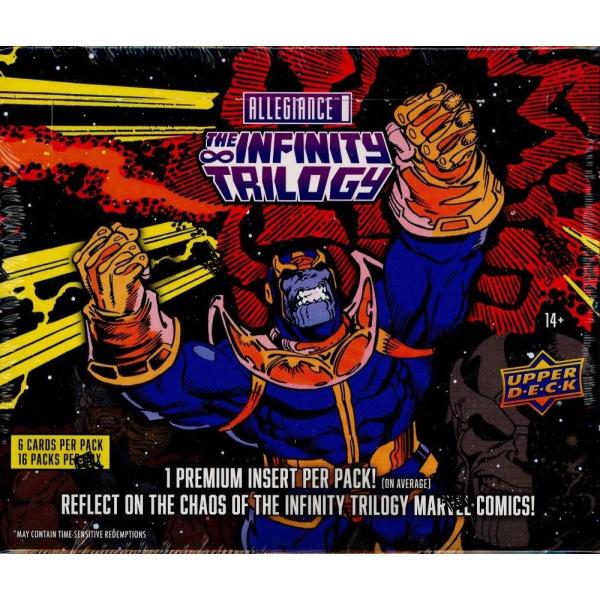 2023 UPPER DECK MARVEL ALLEGIANCE INFINITY TRILOGY...