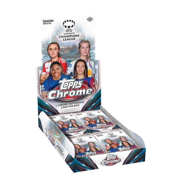 SOCCER 2023-24 TOPPS CHROME UEFA WOMEN'S CHAMPIONS...