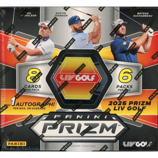 GOLF 2025 PANINI PRIZM LIV GOLF HOBBY[1ボックス]