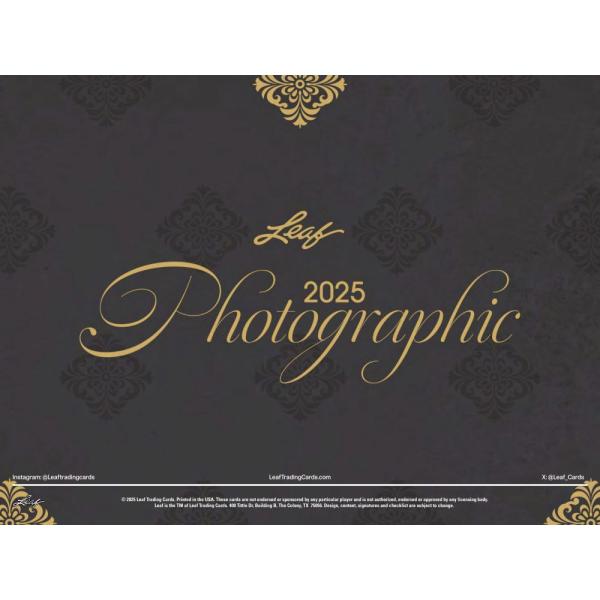 2025 LEAF PHOTOGRAPHIC HOBBY[1ボックス]