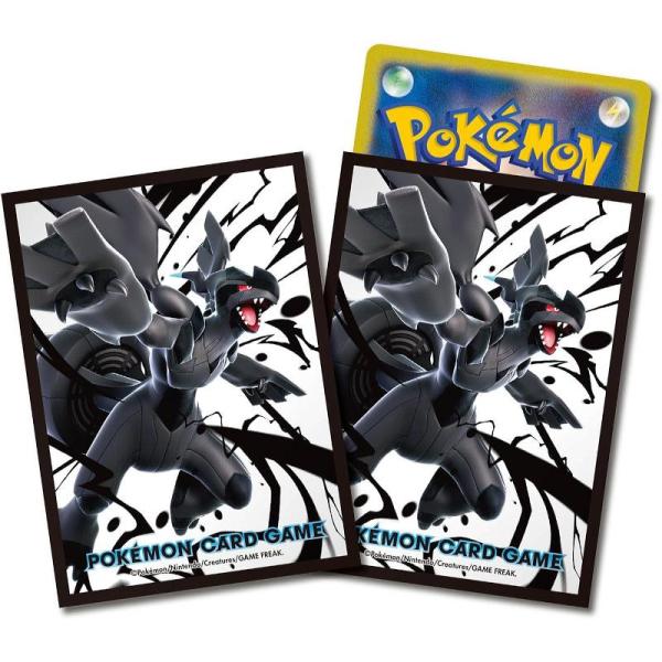 ポケモンカードゲーム デッキシールド 『ゼクロム』[64枚入り][1個]