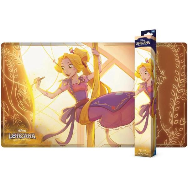 ディズニー・ロルカナ・TCG 日本語版 公式プレイマット 「ラプンツェル 天才アーティスト」[1個]