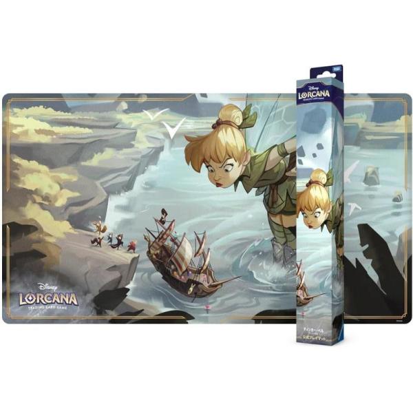 ディズニー・ロルカナ・TCG 日本語版 公式プレイマット 「ティンカー・ベル でっかい妖精」[1個]