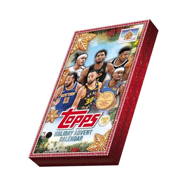 NBA 2025-26 TOPPS HOLIDAY COUNTDOWN CALENDER[1ボックス...