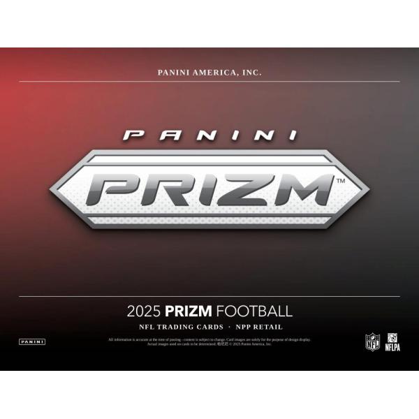 NFL 2025 PANINI PRIZM COUNTER DISPLAY[1ボックス]